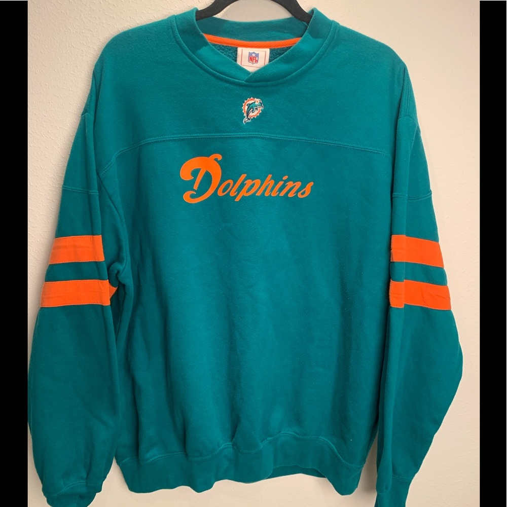 Vintage Miami dolphins crewneck L